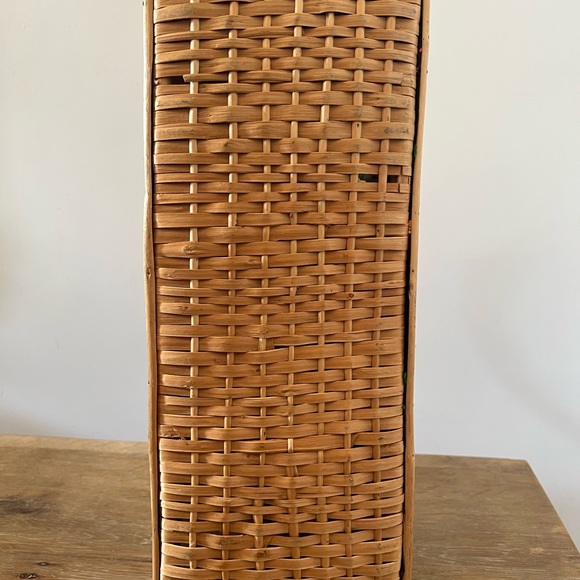 Vintage Rattan Statement Bag - Picture 5 of 5